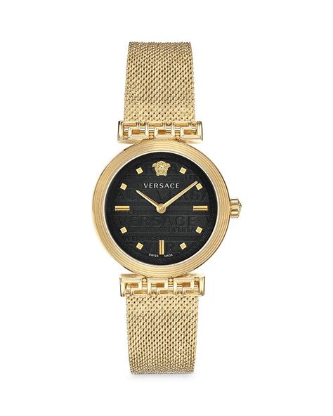 Versace Meander Watch, 34mm 